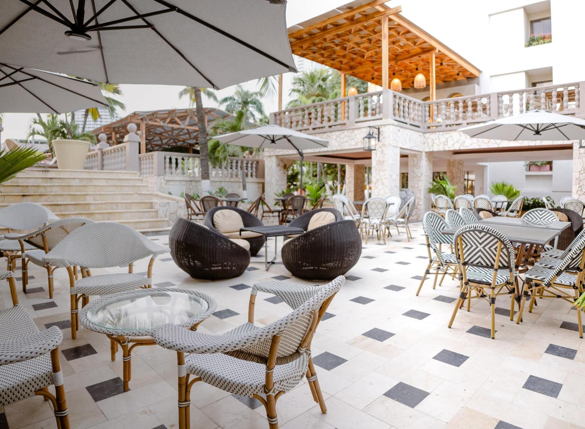 Hotel Caribe By Faranda Grand, A Member Of Radisson Individuals Cartagena Eksteriør bilde The lobby of the hotel